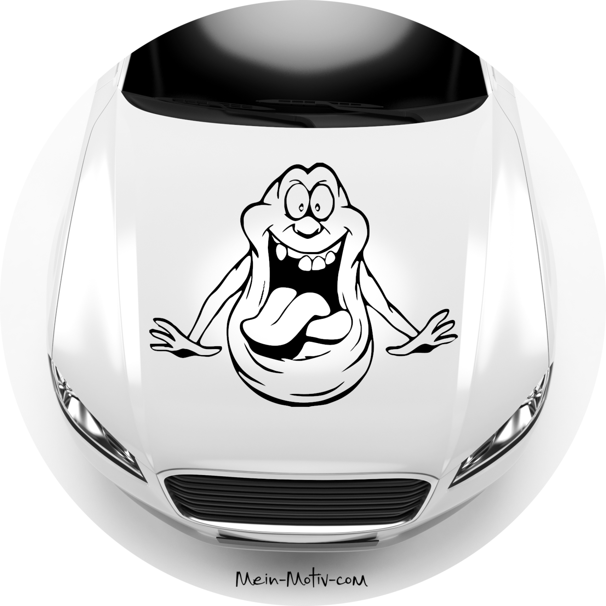 Aufkleber 46215 Slimer Cartoon
